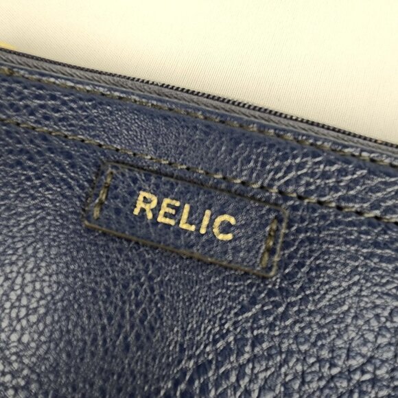 RELIC Blue Vegan Leather Wallet - Picture 2 of 10